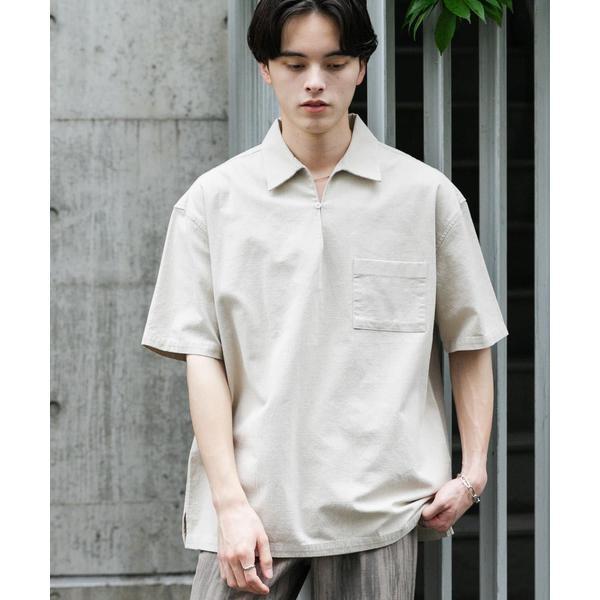 ドライタッチプルオーバーショートスリーブシャツ