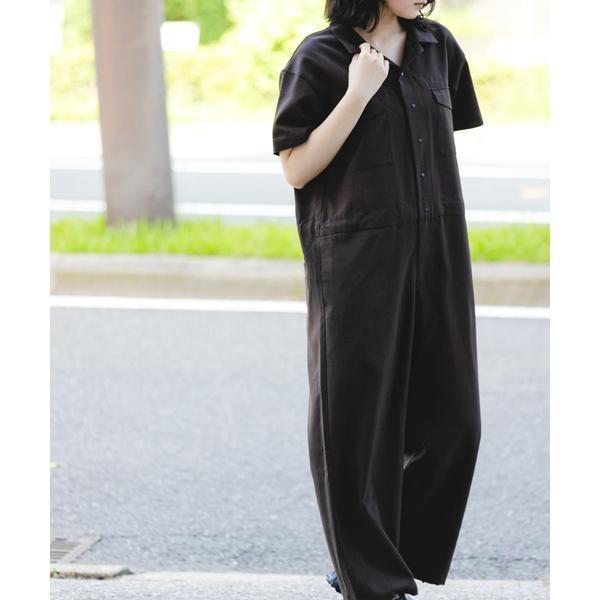 『UR TECH』租毛ライク ジャンプスーツ