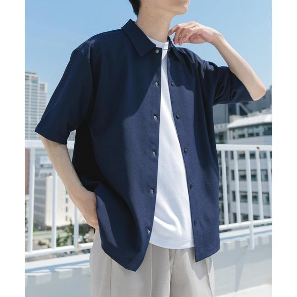 2wayストレッチスナップ半袖シャツ