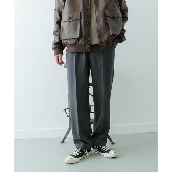 ストレッチ×ウォッシャブル裏キモウスラックス