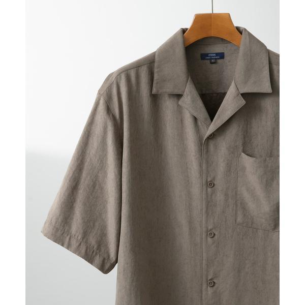 F.S.オープンカラー半袖シャツ