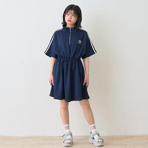 【LTXC】【接触冷感／ひんやり】トラックワンピース