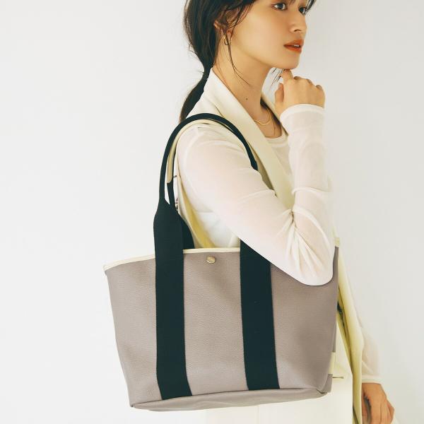 【Breath TOPKAPI】 スコッチグレイン シンプル A4 トートバッグ