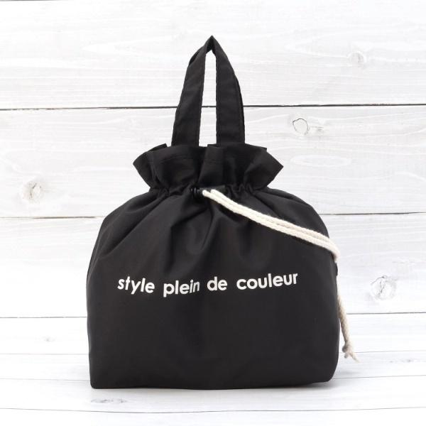 カラーズ 抗菌ランチ保冷巾着バッグ S