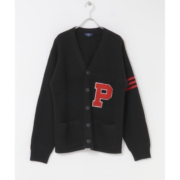 ウール混サガラ刺繍カーディガン