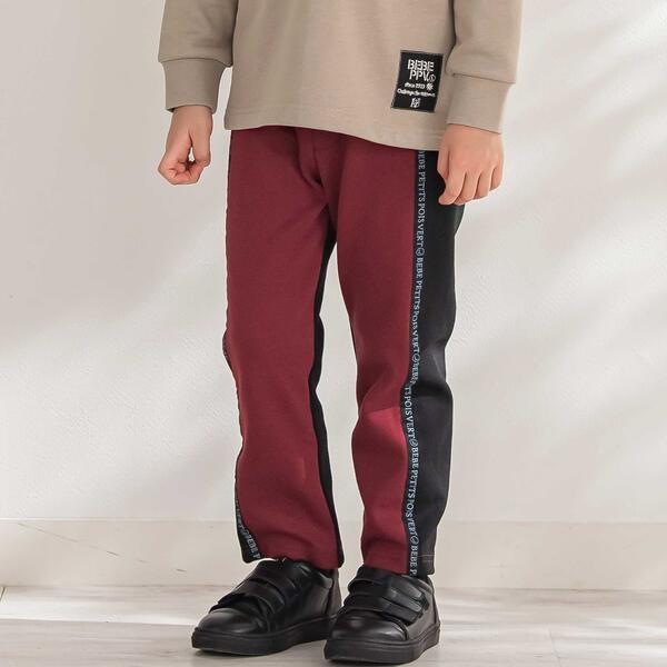 【店舗限定】ポンチロゴライン切り替えパンツ(95~160cm)
