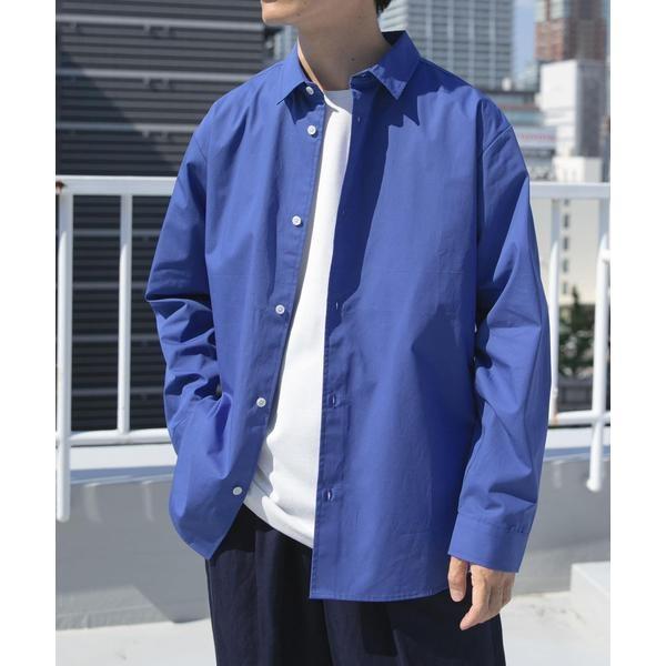 コットン100ブロードレギュラーカラーシャツ