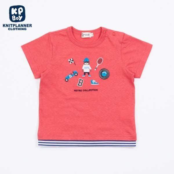 ゴリラ刺しゅう半袖Tシャツ(80〜90)