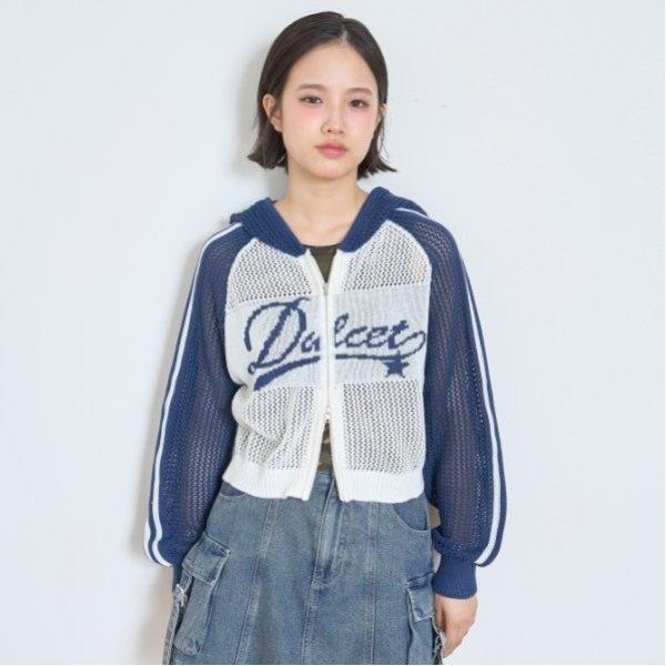 【LTXC】メッシュラグランZIPパーカ