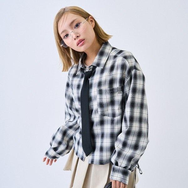 【LTXC】インナーつきチェックシャツ