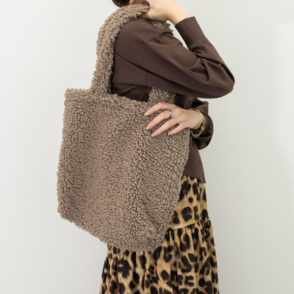 Andrea Cardone◆ボアトートバッグ