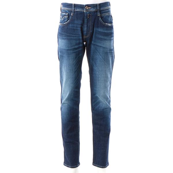 スリム ANBASS Aged Eco 5 year ストレッチデニム