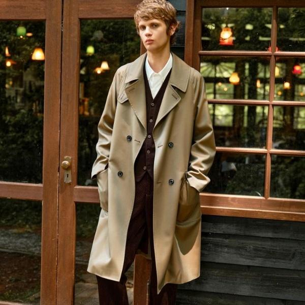 ウールギャバジン アルスターコート