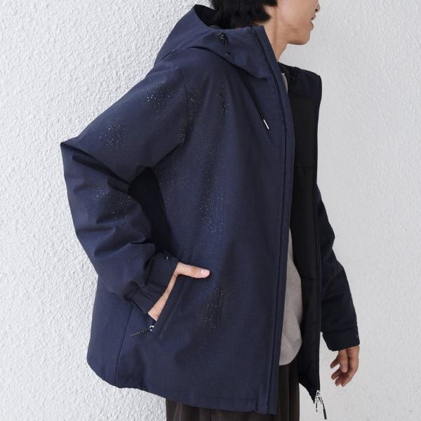 【WEB限定】SHIPS any:〈手洗い可能/撥水〉ウールライク ユーティリティー 中綿 マウンテ