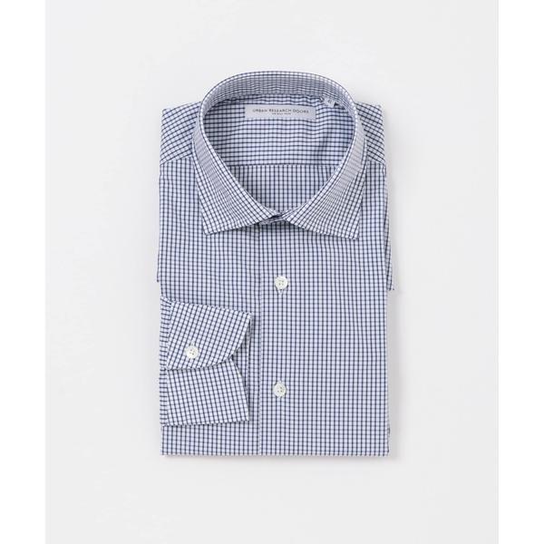 『イージーケア』LIFE STYLE TAILOR　セミワイドチェックシャツ