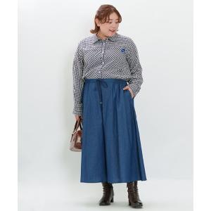 【大きいサイズ】テロリロリデニムスカＰＴ