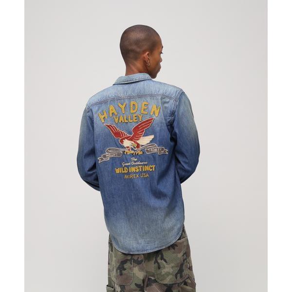 EMB DENIM SHIRT ”HAYDEN VALLEY”