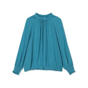 NOTRE emor（ノートルエモア） ブラウス シャツ asymmetry tulle tops