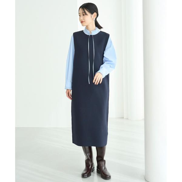 BEAUTY FORM KNIT スリーブレス ワンピース