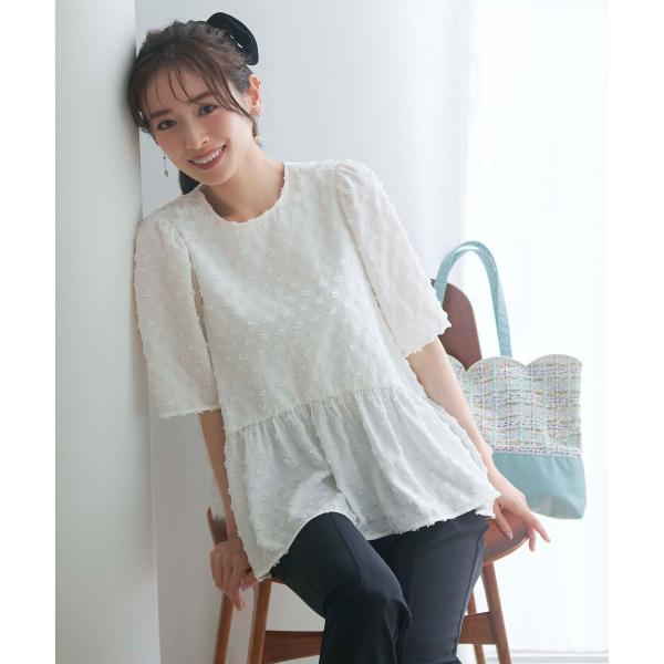 【泉里香さん着用】【消臭】IN A CIRCLE ブラウス