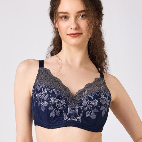 小さくしたいブラ 揺れずにキープ625 ブラジャー(パッドなし)【Gカップ】