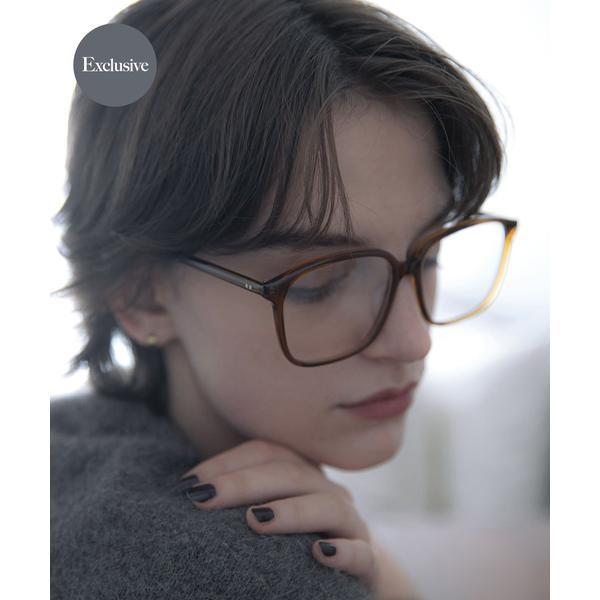 『別注』KANEKO OPTICAL×URBAN RESEARCH　スクエアクリアUVレンズ