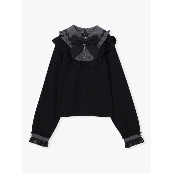 ゴシックローズヨークリボンカットソー