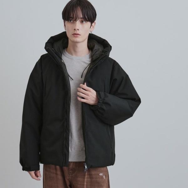 【撥水】フーデットインシュレーションブルゾン