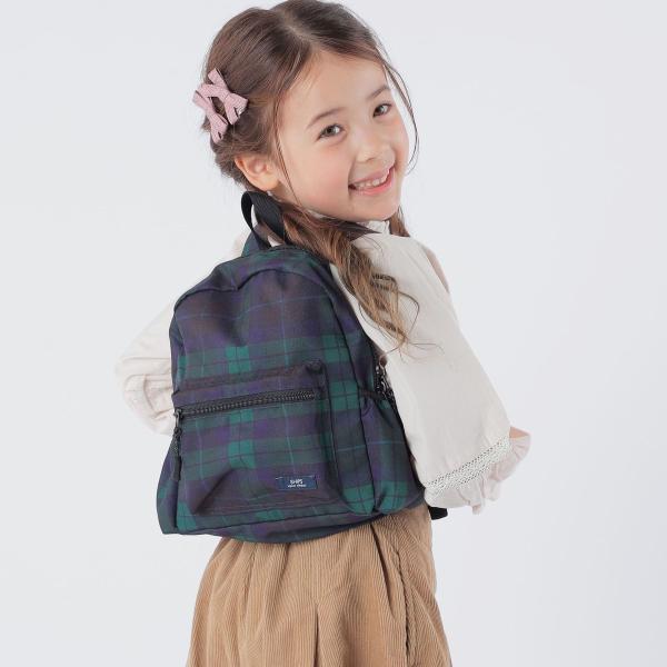 SHIPS KIDS:50th ANNIV チェック デイ パック S