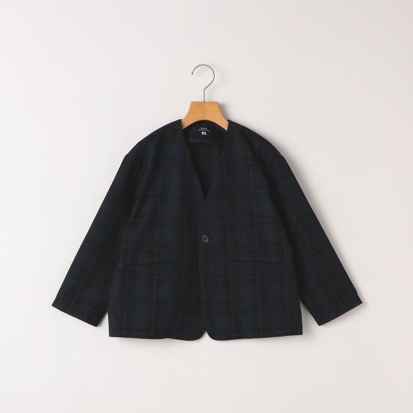 SHIPS KIDS:140〜160cm / 50th ANNIV セレモニー チェック ノーカラー