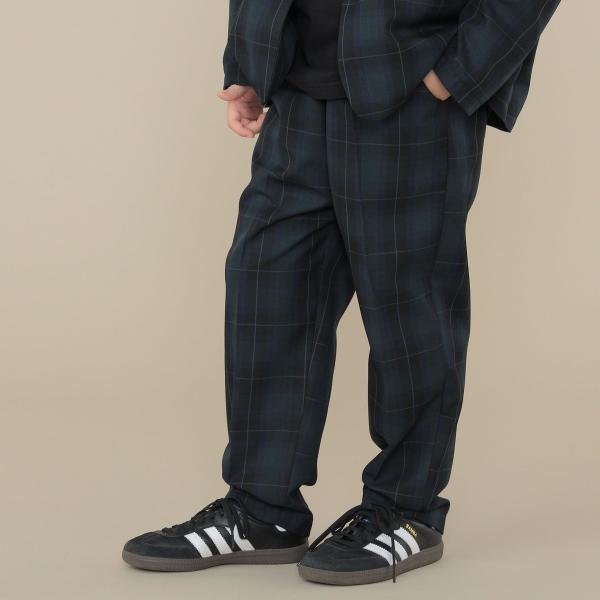 SHIPS KIDS:100〜130cm / 50th ANNIV セレモニー チェック タック パ