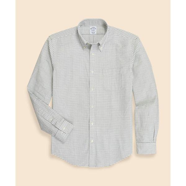 コットン　タッターソール　カジュアルシャツ　Regular Fit