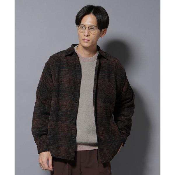 モールチェックシャツ 長袖