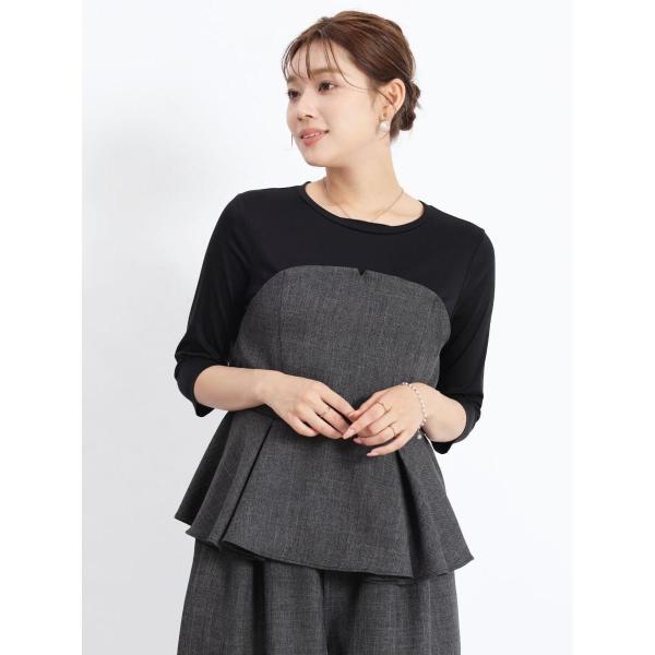 ペプラムビスチェドッキングTシャツ
