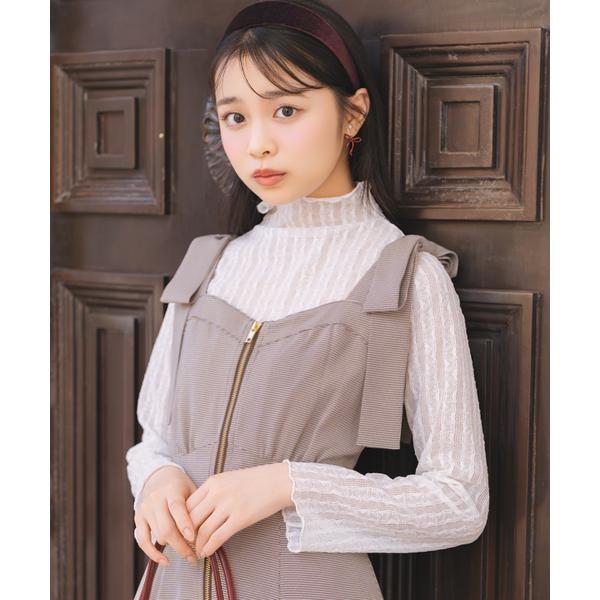 メロウハイネックトップス