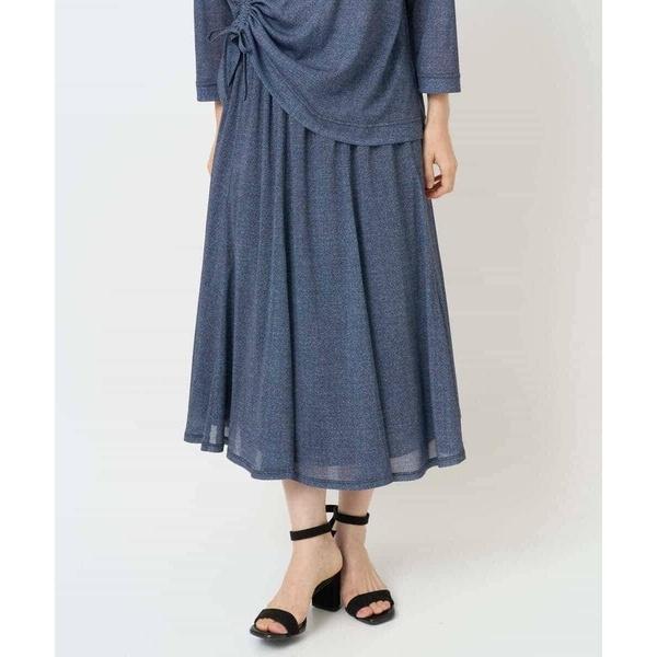 [セットアップ対応]デニムライクプリントスカート