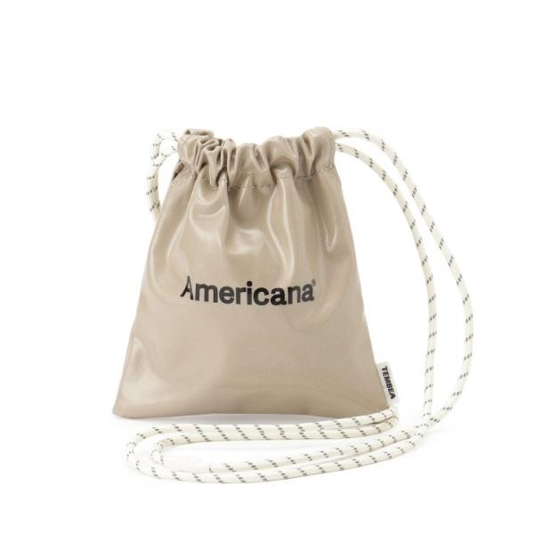 Americana（アメリカーナ）×TEMBEA PVCコーティング巾着