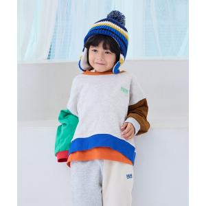 裏毛ワンポイントトレーナーの詳細画像3