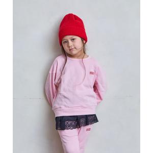 裏毛ワンポイントトレーナーの詳細画像5