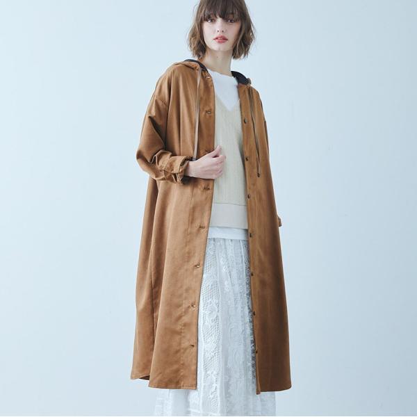 【etre relie】カシエド スエード コート