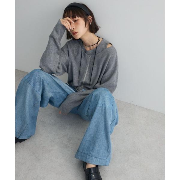 SET2点Zipニットカーディガン+アメスリタンク