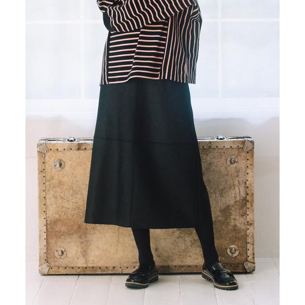 【大きいサイズ】FONTLAB マシュマロレザーライクスカート