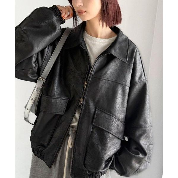 《JaVaジャバコラボ》背伸びなストリートMIX。ヴィンテージスウェード風ダブルジップブルゾン