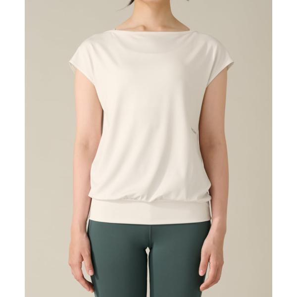 【Realstone/リアルストーン】フレンチスリーブトップ