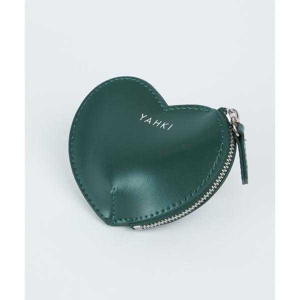 W FACEレザーマルチケース　ハート《YAHKI》