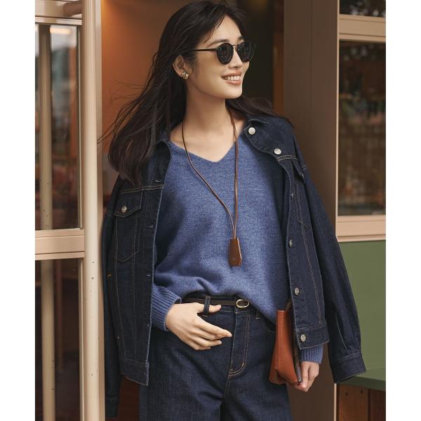 【見上愛さんコラボカラー/VERY12月号掲載】カシミヤブレンド Vネック ニット