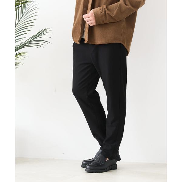 【CREATION CUBE】裏シャギーイージーパンツ 暖パン 冬服 ソフトタッチ ストレッチ