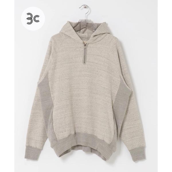 UNDYED SWEAT H/Z PARKA