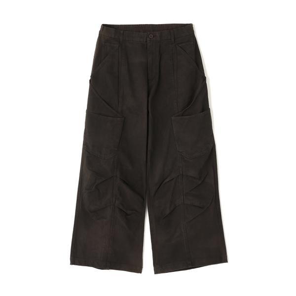 DankeSchon／ダンケシェーン／TWILL PROCESSING PANTS