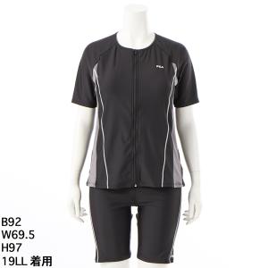 FILA　配色袖付フルジップセパレート水着大寸｜マルイ(丸井)Yahoo!店